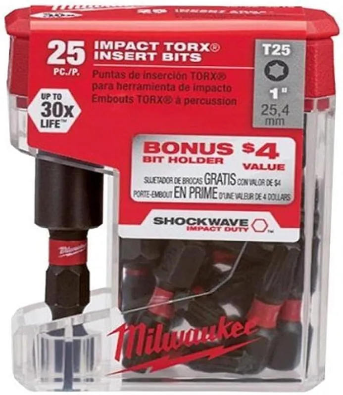 Milwaukee 48-32-5016 Screwdriver Bit Set with Bit Holder