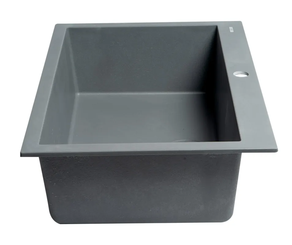 ALFI AB3020DI-T Drop-In Single Bowl Granite Composite Kitchen Sink