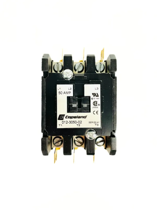 Emerson 912-3050-02 Contactor, 240V 50 Amp 3-Pole