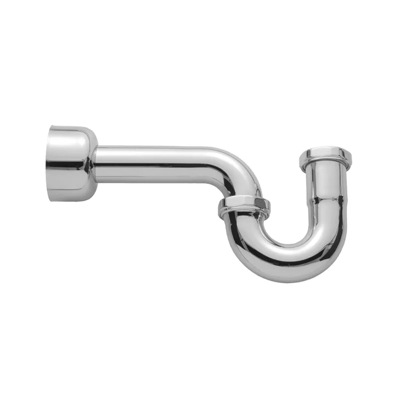 Jaclo 253-PG P Trap with Round Box Escutcheon 1-1/2 inches