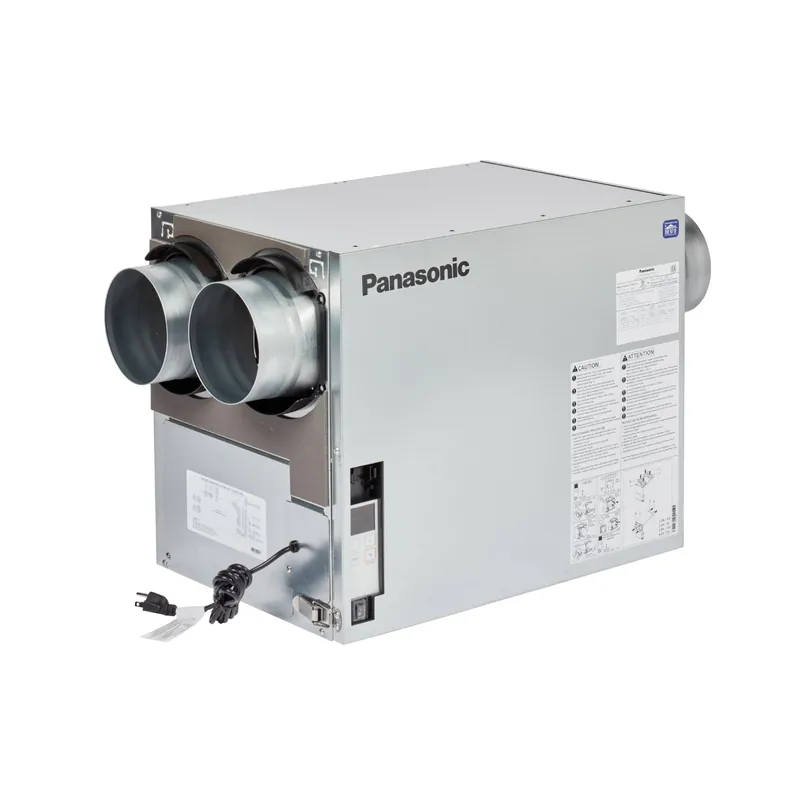 Panasonic FV-12VE1S BalancedHome 120 Elite Energy Recovery Ventilator (ERV) 30-120 CFM Side Port