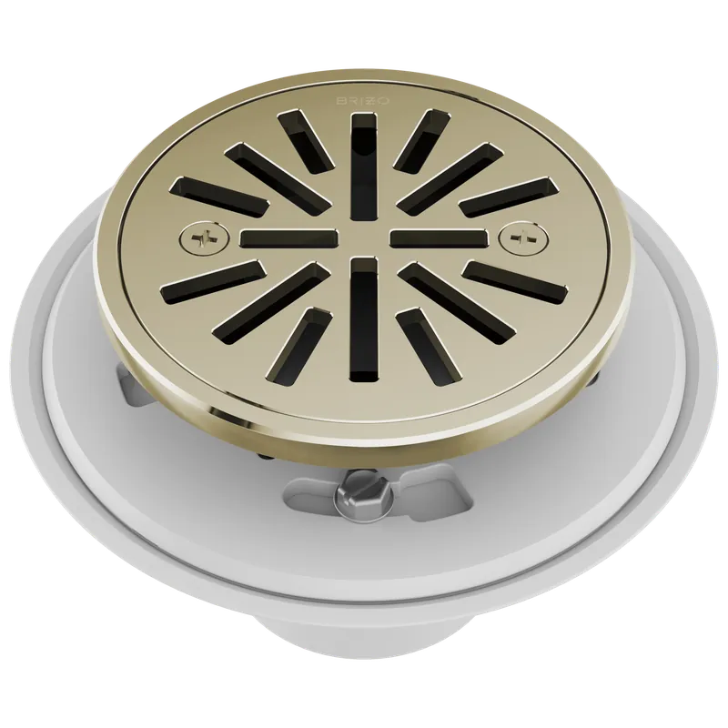 Delta BT061414-PN Brizo 4in Tile-In Round Shower Drain