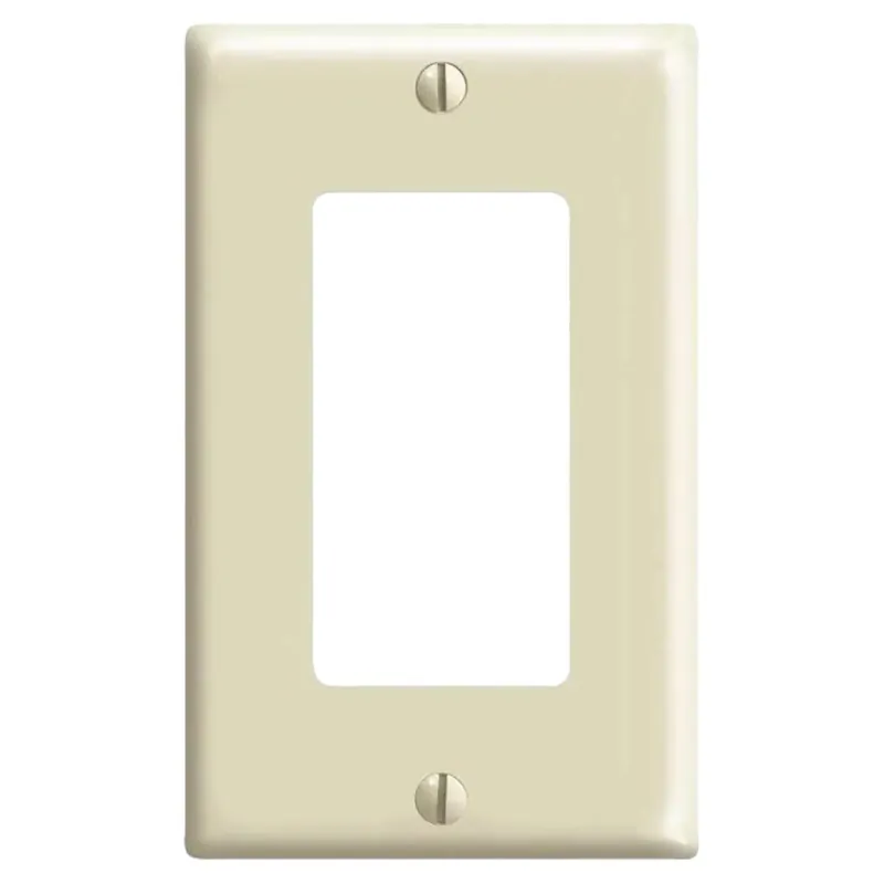 Leviton M25-80401-IMP Decora/GFCI Device Wallplate 1-Gang (10 Pack)