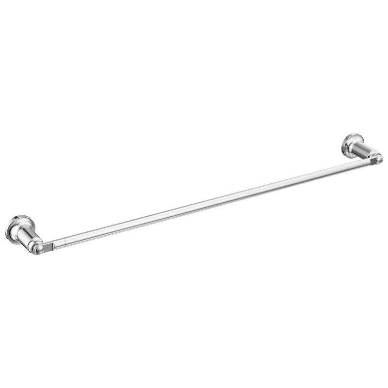 Delta 73524 Towel Bar 24 Inch Chrome Brass 3-1/8 Inch Wall Mount