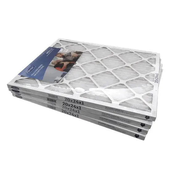 CARRIER 20X24X1-M13-C-P4 Merv 13 1 inches Air Filter (20 inchesX24 inchesX1 inches) 4 Pac