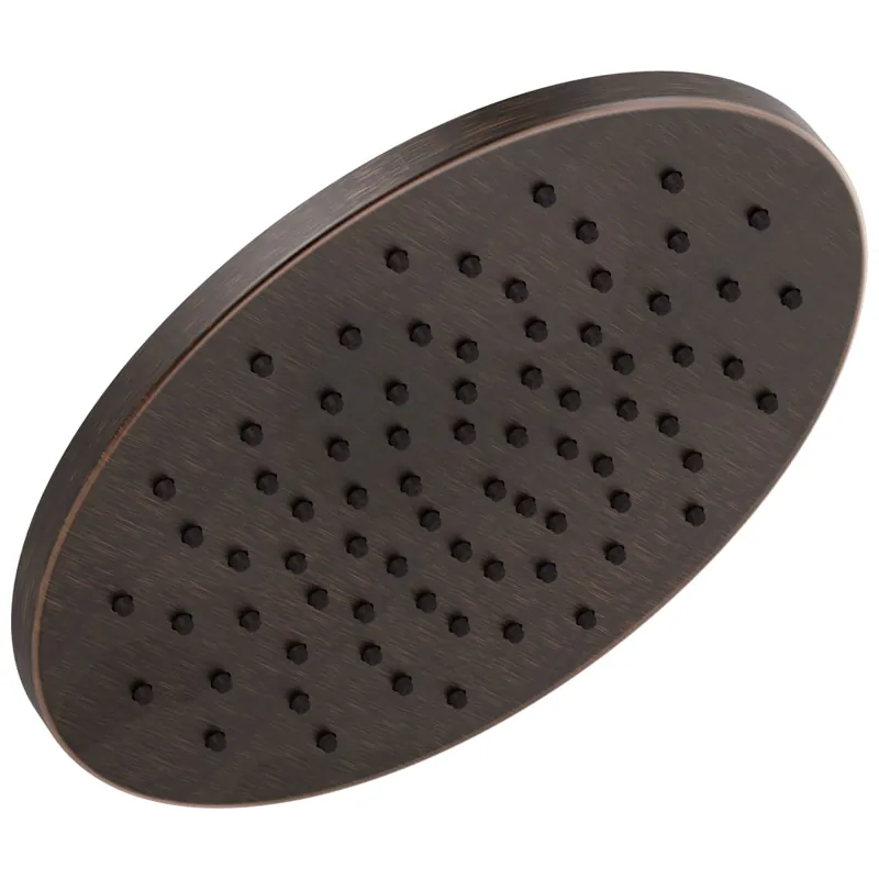 Delta 52158-RB Universal Showering Components Showerhead 1 Function Round Raincan 11-3/4 Inch