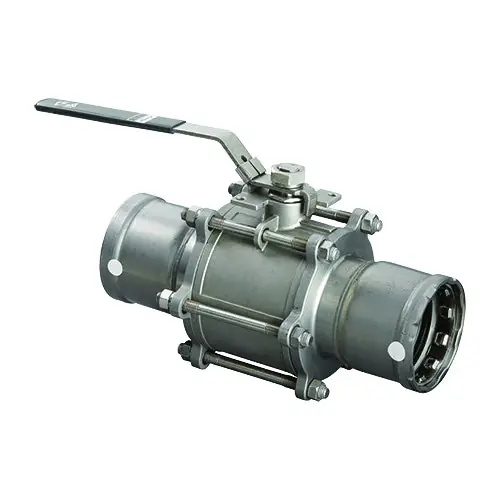 Pps 86650 MegaPress® 304 FKM 3-Piece Ball Valve, 2-1/2 in, Press REPLACEMENT MPN