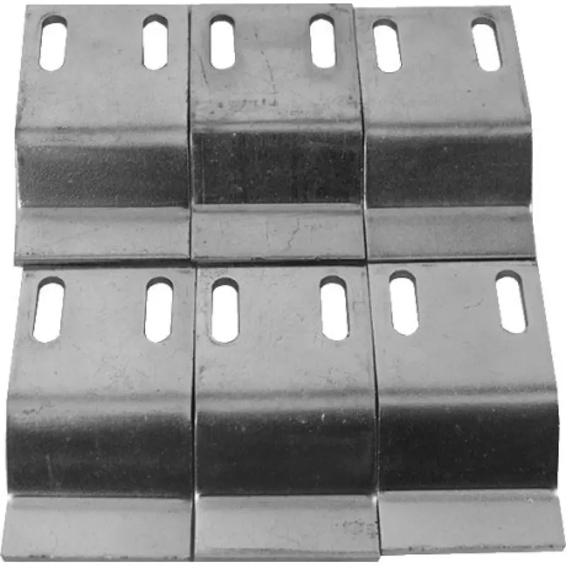 Duravit 790160000000000 Flange Clips 6 Pcs. For Bathtubs w/Integrated Panel & Flange