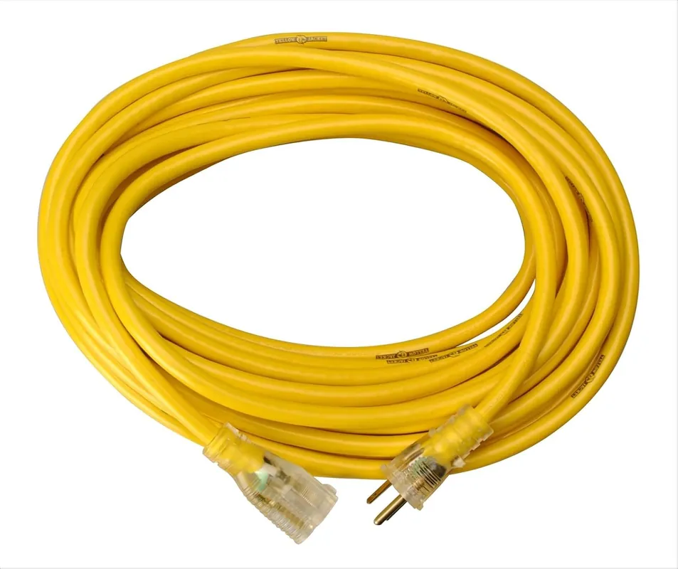 YELLOW JACKET 2883 Heavy-Duty Extension Cord 15-Amp 25-Feet