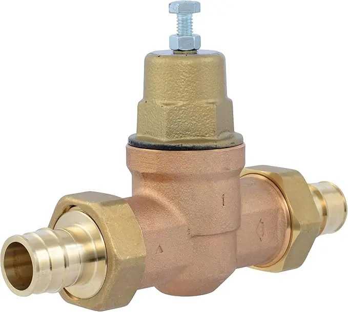 Cash Acme PVA20M-DUEX-60 EB45 Pressure Regulating Valve, Double Union, 1 Inch Expansion, 60 PSI