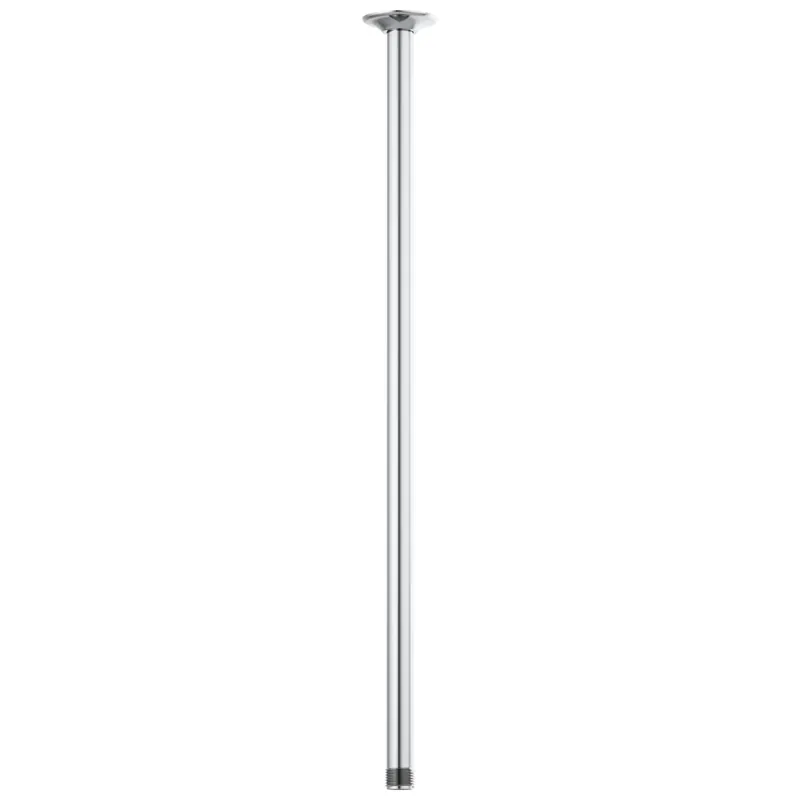 Brizo 83992-24-PC Essential 24 in. Ceiling Mount Shower Arm and Flange