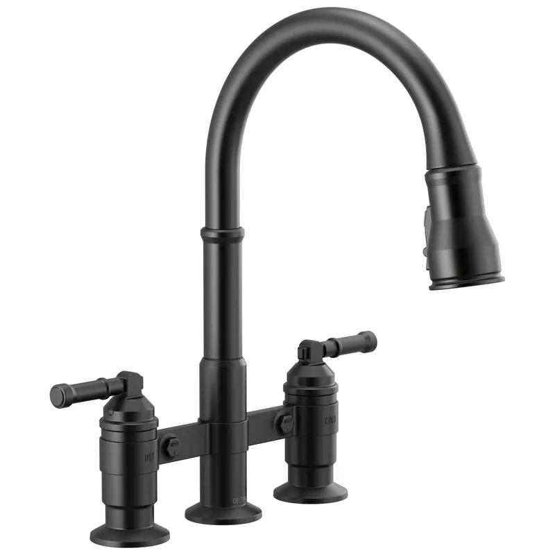 Delta 2390L-BL-DST Kitchen Faucet Broderick Bridge 1.8 Gallons per Minute