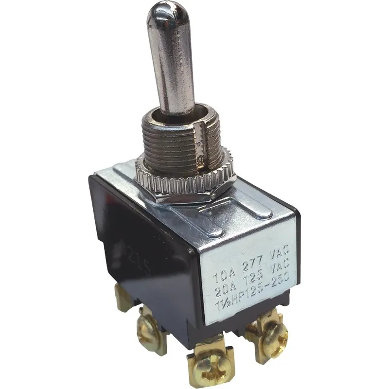 Gardner Bender GSW-16 Heavy-Duty DPDT 6-Screw Toggle Switch (Pack of 2)