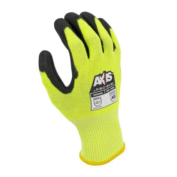 Radians RWG558XL Xl Size Polyurethane Gloves