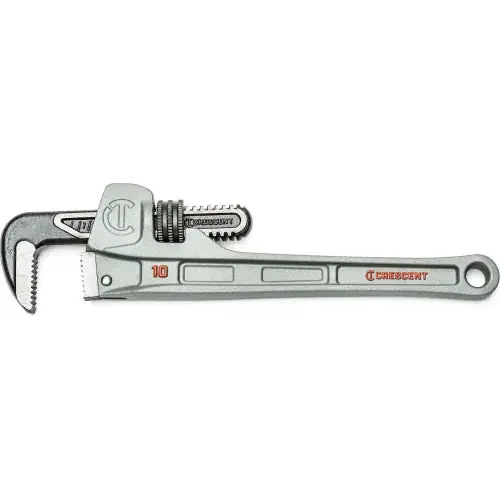 Crescent CAPW10S Pipe Wrench Aluminum 10 Inches Slim Jaw