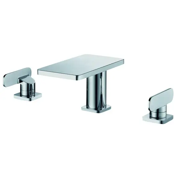 ALFI AB1884-PC Two-Handle 8 Widespread Bathroom Faucet