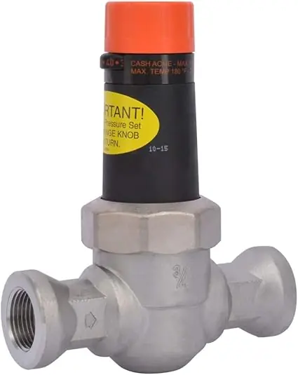 Cash Acme EB-25U Pressure Regulator Valve 45 PSI Replacement 22263-0045
