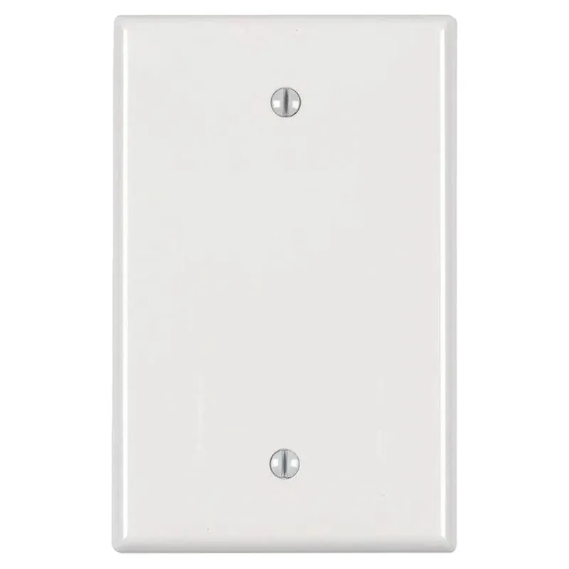 LEVITON 001-0PJ13-00I Blank Plate Nylon Midway 1-Pack