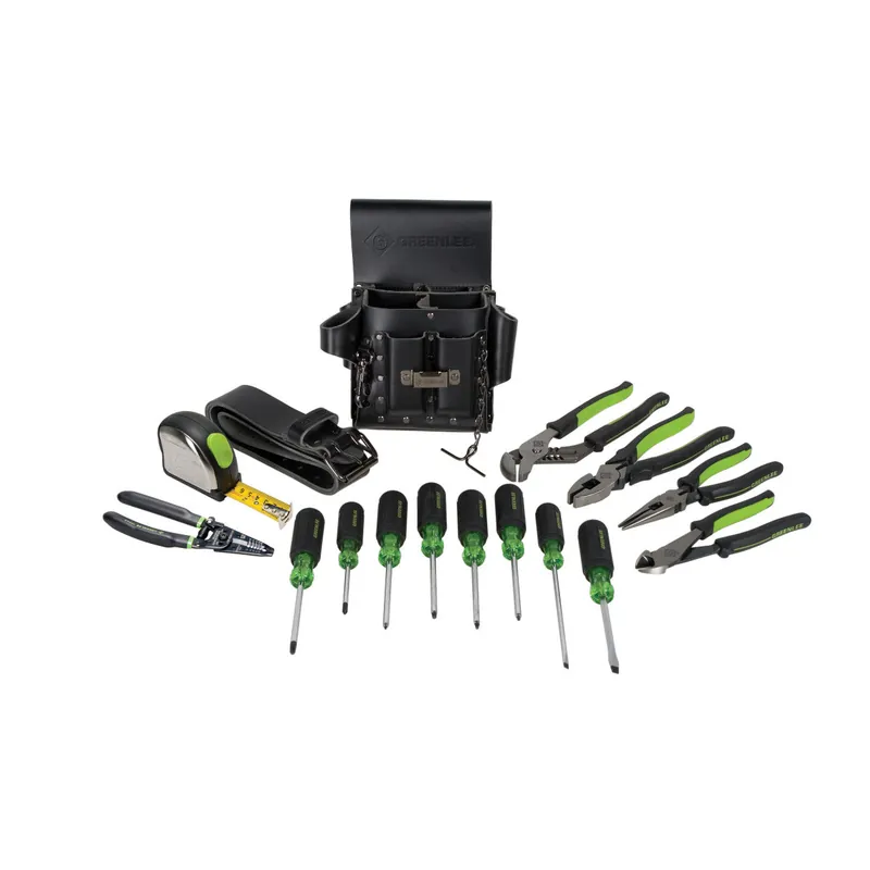 Greenlee 0159-24 Electricians Tool Kit 16 Piece
