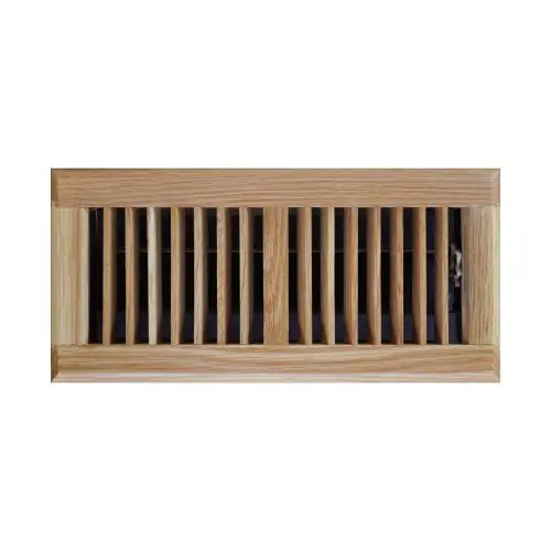 Rectorseal 168FLL02X12 Light Oak Floor Register 2 inches X 12 inches