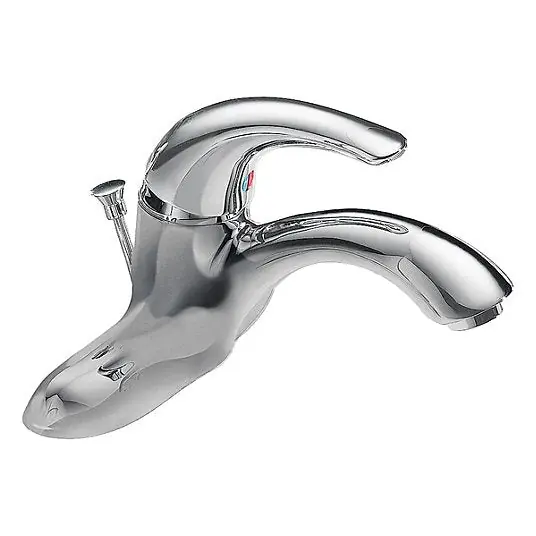 Delta 22C331-WW Tech Single Control Cast Centerset Lavatory Faucet 1.5 GPM