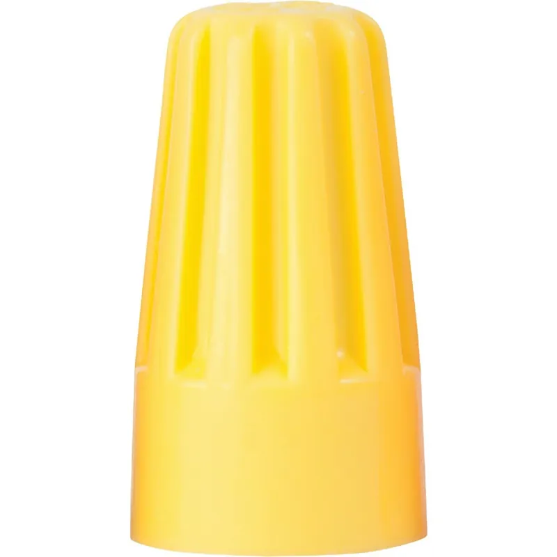 Gardner Bender 25-004 WingGard Medium Yellow 22 AWG to 10 AWG Wire Connector (25-Pack)