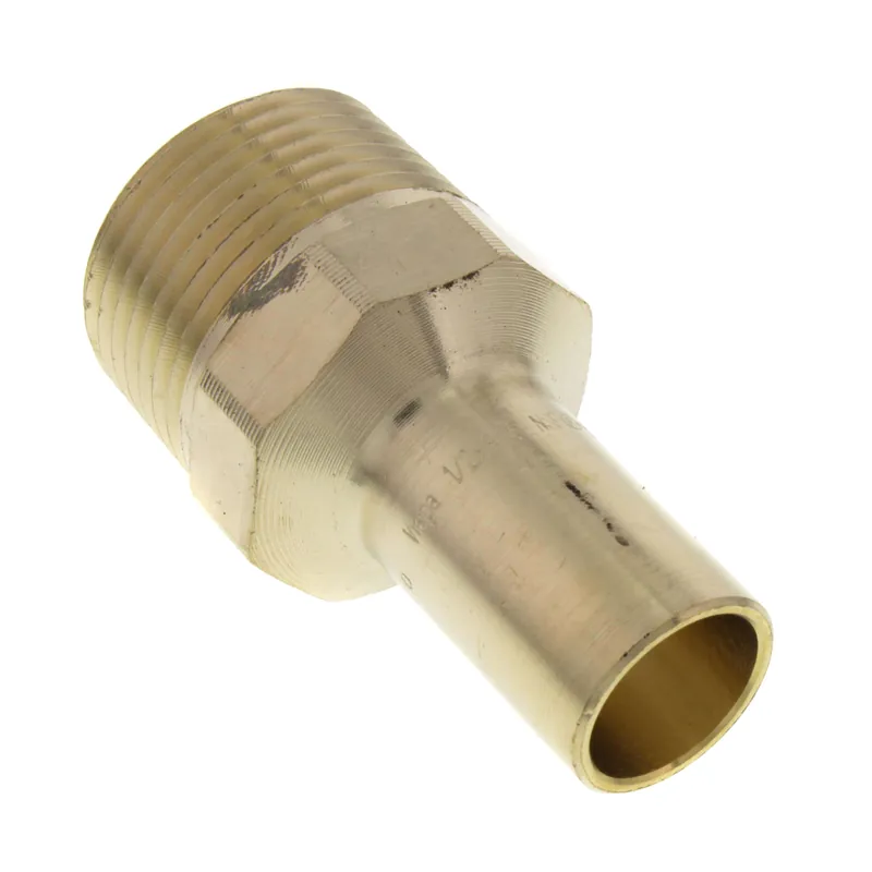VIEGA 79385 ProPress Zero Lead Bronze Adapter with Male 1/2-Inch by 3/4-Inch FTG x Male NPT