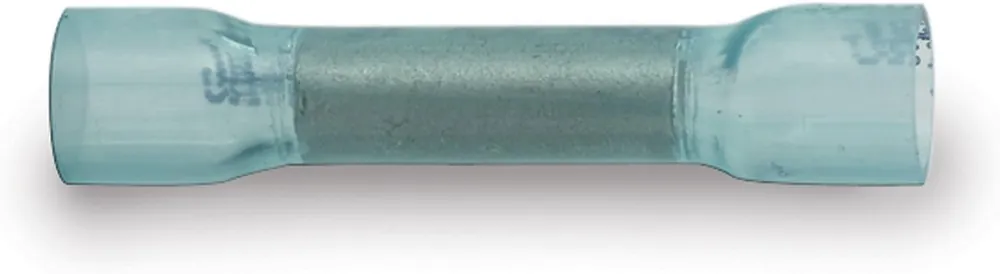 Calterm 65707 Adhesive Lined Heat Shrink Butt Splice Connectors 16-14 Gauge Wire 10 Pk.