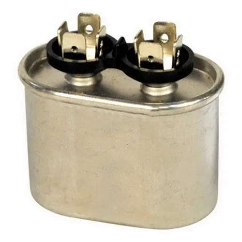 MARS 12907 Jard 7.5 MFD 370VAC Single Section Oval Motor Run Capacitor, Aluminum