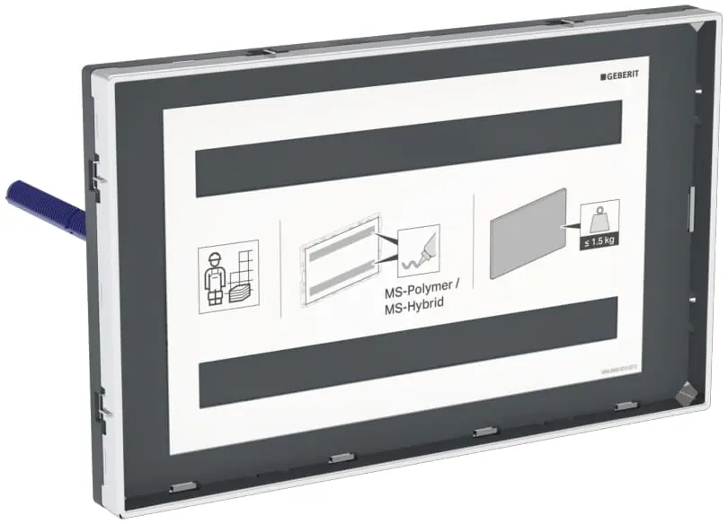 Geberit 115.697.00.1 Cover Plate Sigma Surface-Even Replacement MPN