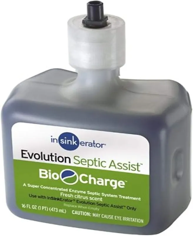 InSinkErator BIO-CHARGE Evolution Septic Assist Bio Charge Replacement Cartridge 16-Ounces