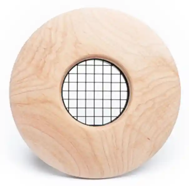 The Unico System UPC-57T-B-6 Round Supply Outlet 2 inches Face Plate Only (6 Pack)