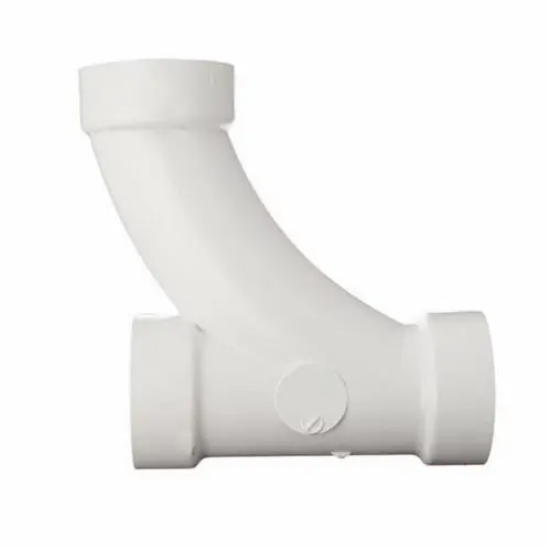 Macomb Group D501020 PVC-DWV Long Combo Wye And 1/8 Bend 2 IN