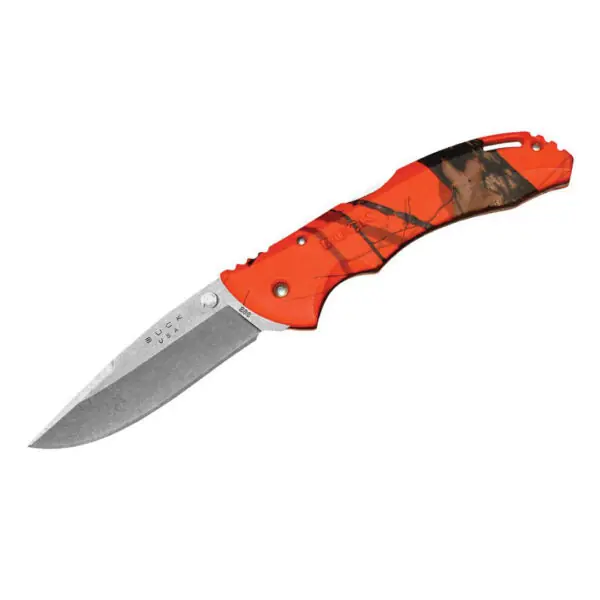 Buck Knives 0286CMS9 Bantam BHW Lockback Knife Mossy Oak Blaze Camo (3.625 inches Satin)