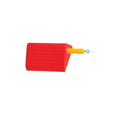 CHECKERS UC1400-4.5 Wheel Chock Urethane 10 inches x 8.5 inches x 5 inches Replacement MPN UC1400-4.5
