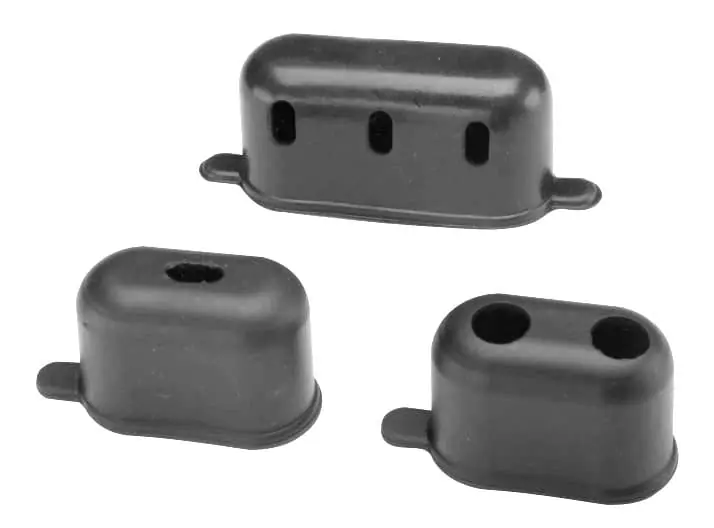 MOTORS AND ARMATURES 93011 1 Hole Protector Boot for Motor Run Capacitors
