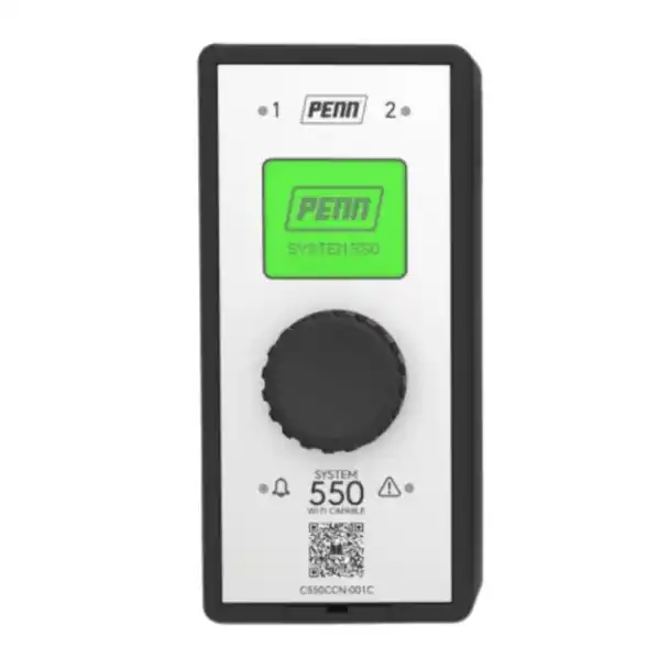 Johnson Controls C550CCN-001 System 550 Control Module w/ LCD and 2-SPDT Output Relay