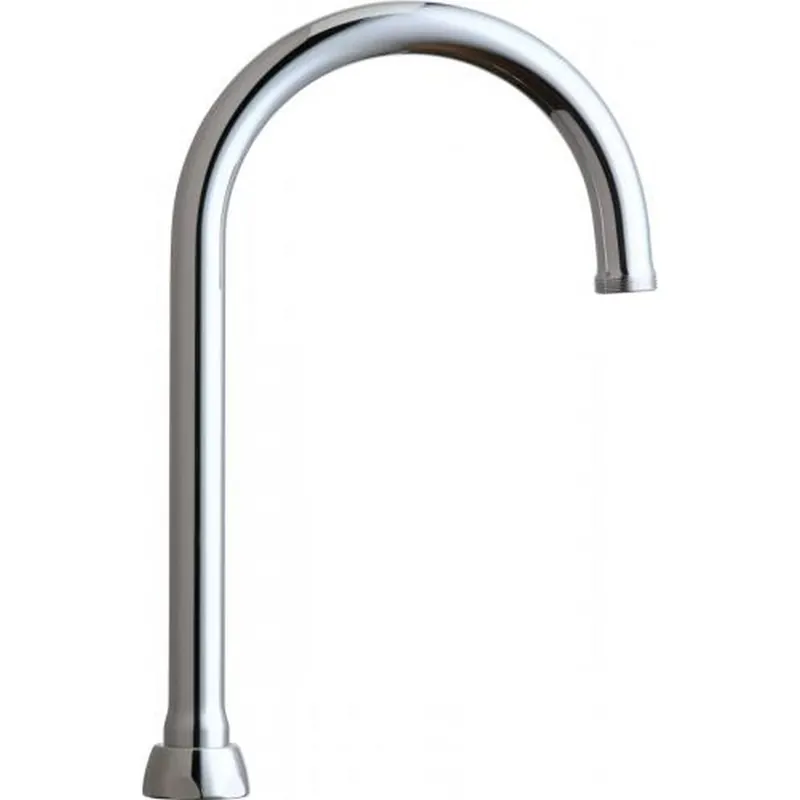 Chicago Faucets GN2AFCJKABCP Gooseneck Spout 1.5 GPM (5-1/4 inches)