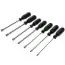 Hilmore Hvac Tools 1839075 6 inches Shaft Magnetic Nut Driver Set of 7 LHSM7PC