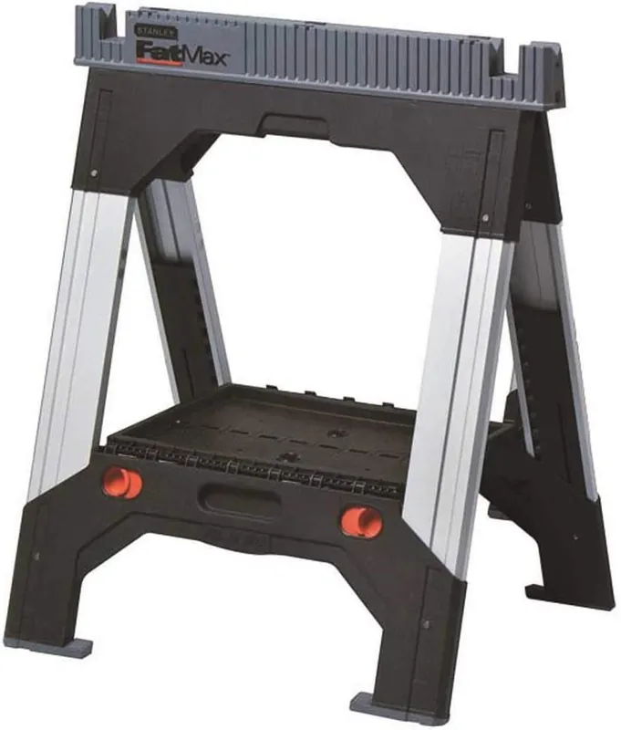 STANLEY 011031S FatMax Sawhorse with Adjustable Legs One Size