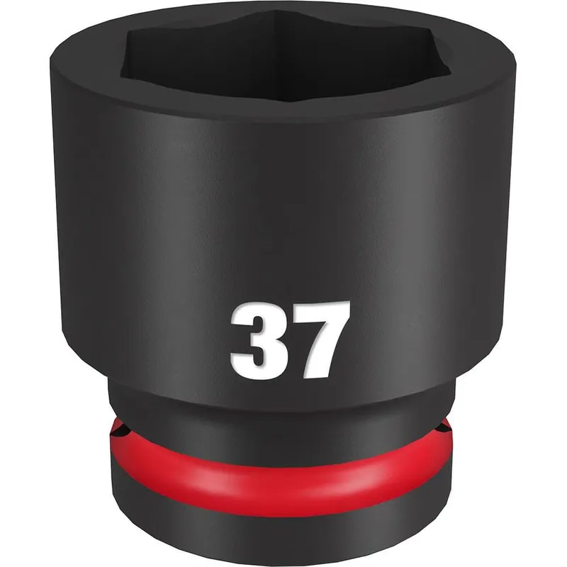 Milwaukee 49-66-6375 Shockwave Impact Duty 3/4 Drive 37MM Standard 6 Point Socket