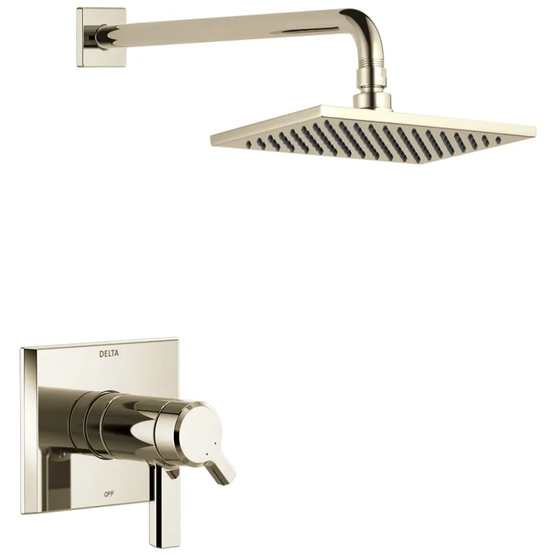 Delta T17T299-PN-PR Pivotal TempAssure 17T Series H2OKinetic Shower Trim