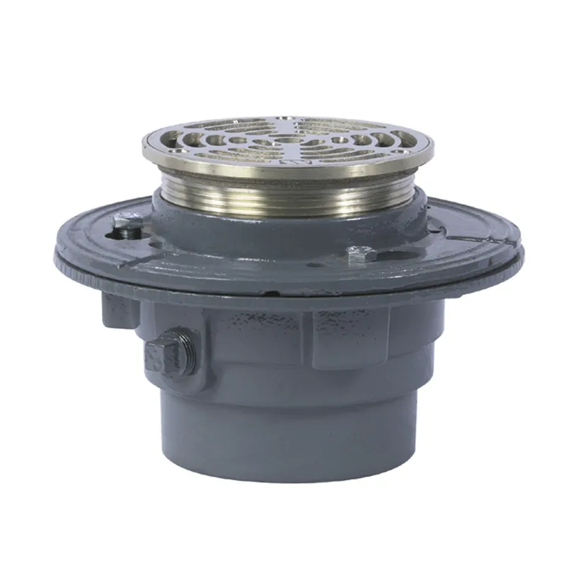 WATTS FD-100-A Floor Drain with Round Strainer