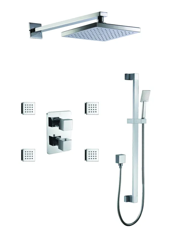 ALFI AB2287-PC Shower Set 1.5 GPM 29.75 inchesL x 16.6 inchesW x 36.25 inchesH