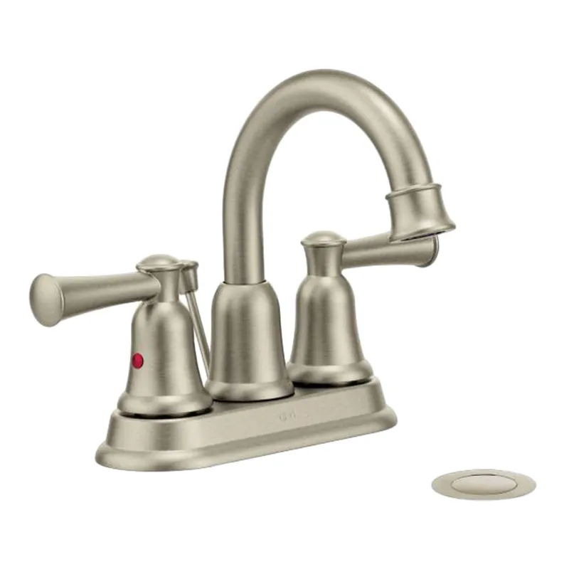 CLEVELAND FAUCETS 41217BN Capstone Two-Handle High Arc Bathroom Faucet