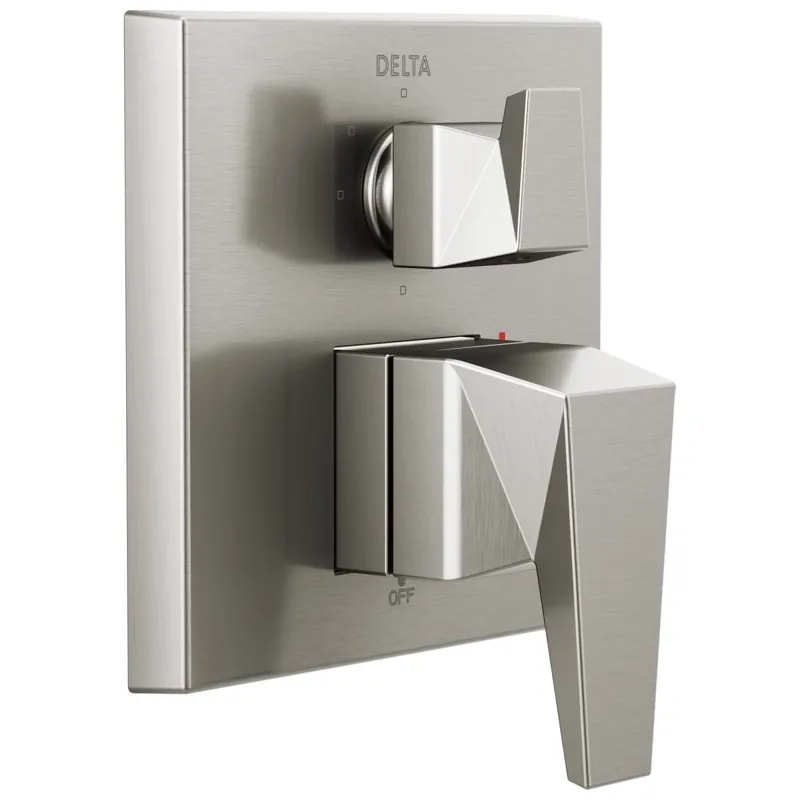 Delta T24843-SS-PR Trillian Two-Handle Monitor 14 Series Valve Trim with 3-Setting Diverter