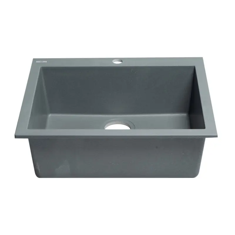 ALFI AB2420DI-T Drop-In Granite Composite Kitchen Sink