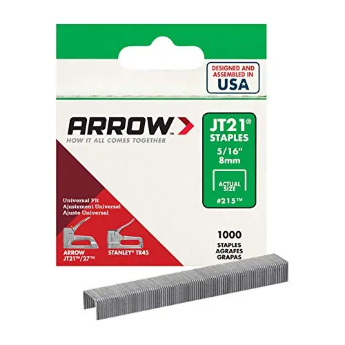 ARROW 215 Arrow 215 JT21 Staples 5/16 inches 50-Pack