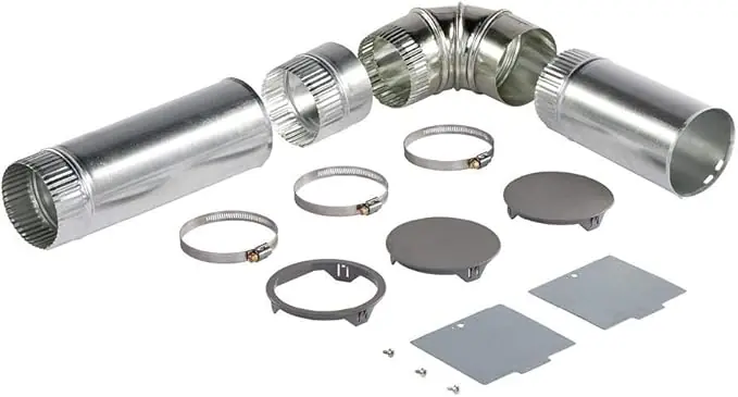 Whirlpool W10704365 4-Way Vent Kit for Dryers Replacement 3553973