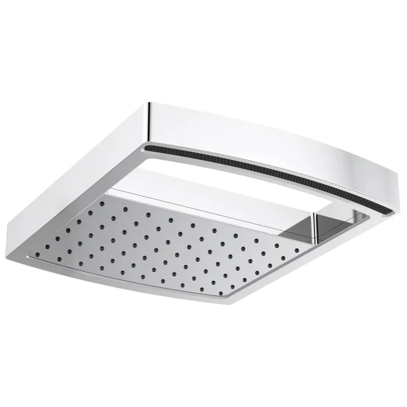 Brizo 81406-PC-2.5 Kintsu 14 Inches Dual Waterway Multi-Function Raincan Shower Head 2.5 GPM